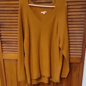 Women's Mustard Sweater